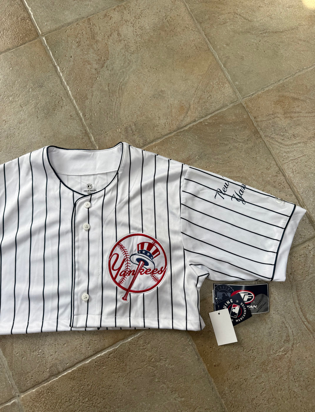New York Yankees Cropped Jersey
