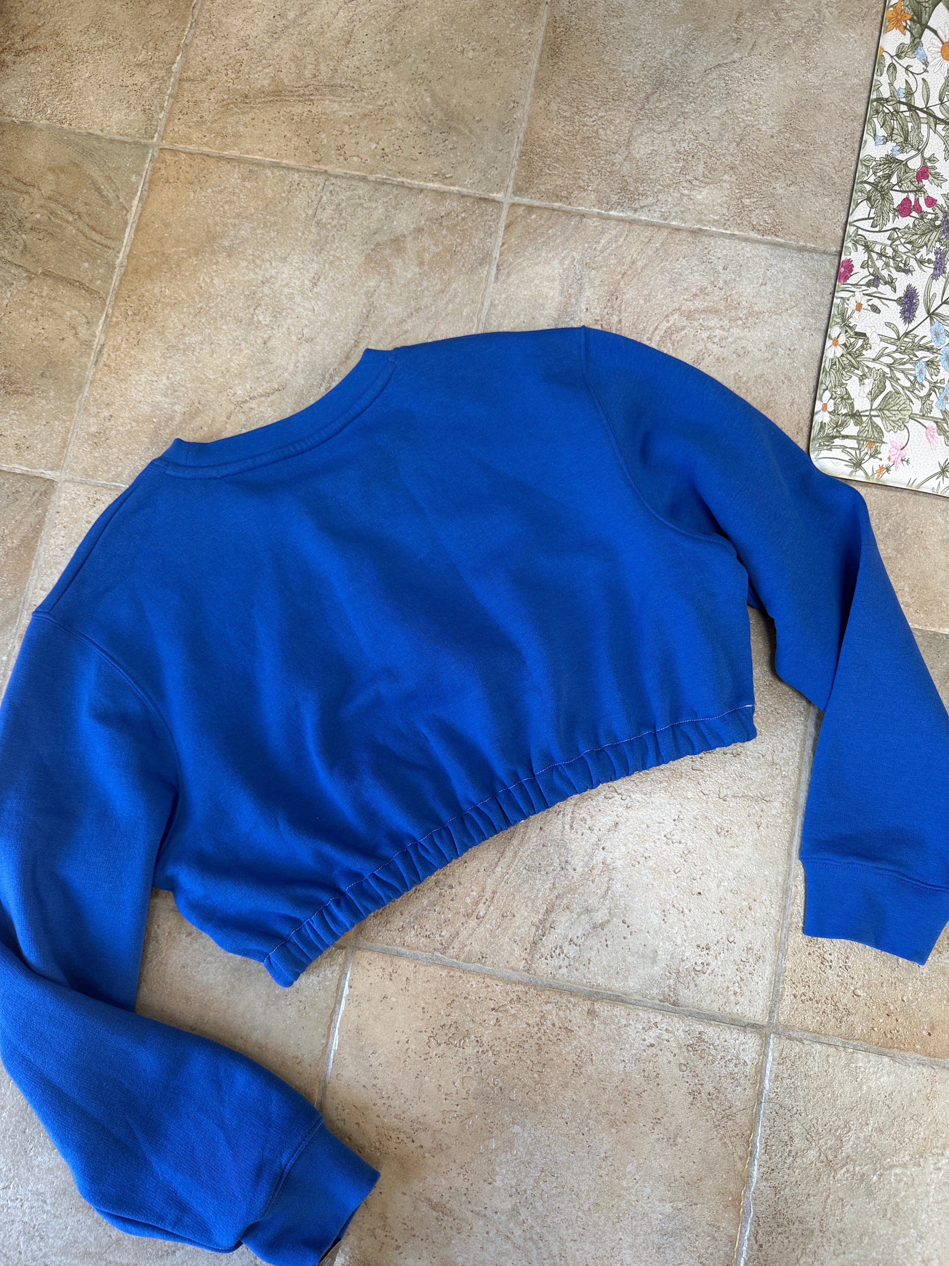 New York Mets Cropped Crewneck