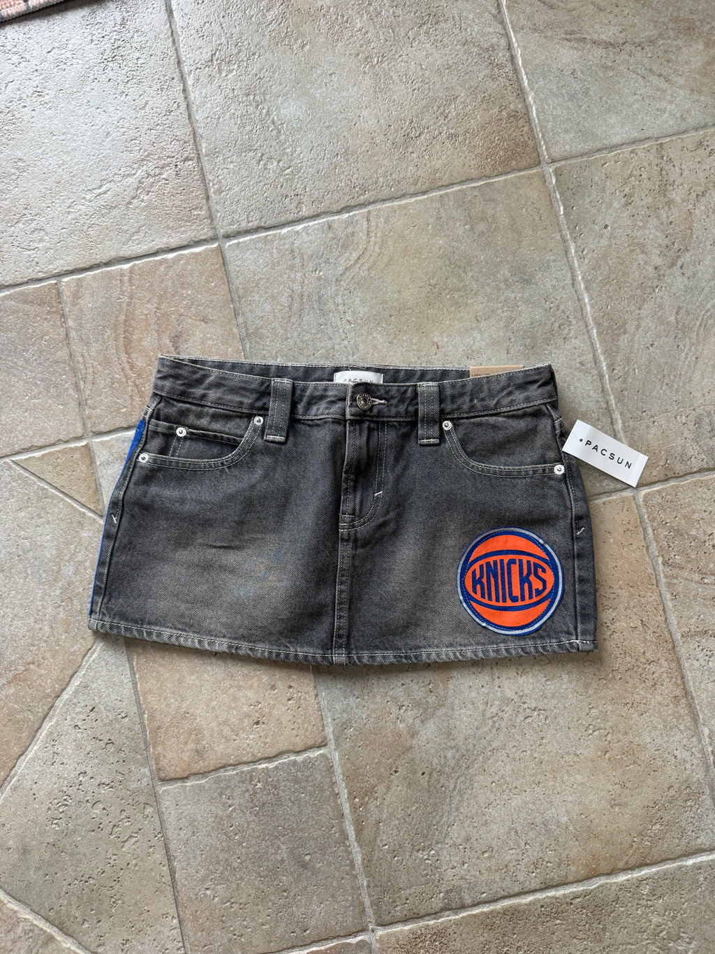 New York Knicks Reworked Mini Skirt