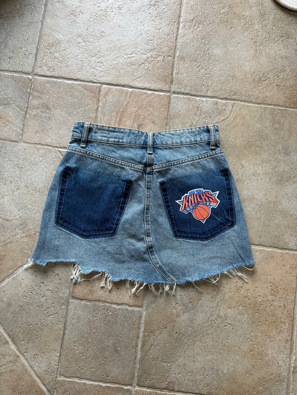 New York Knicks Patchwork Skirt