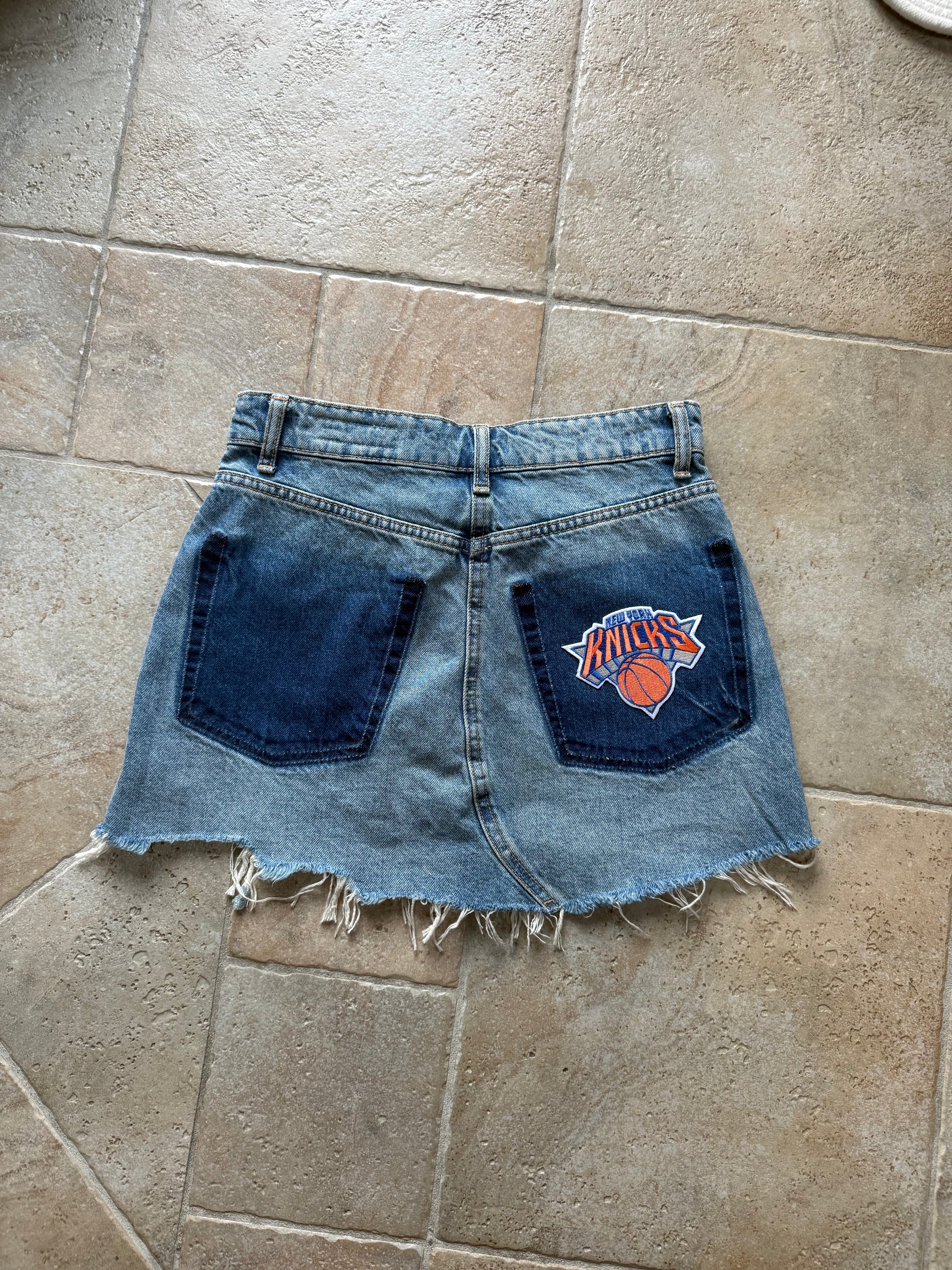 New York Knicks Patchwork Skirt