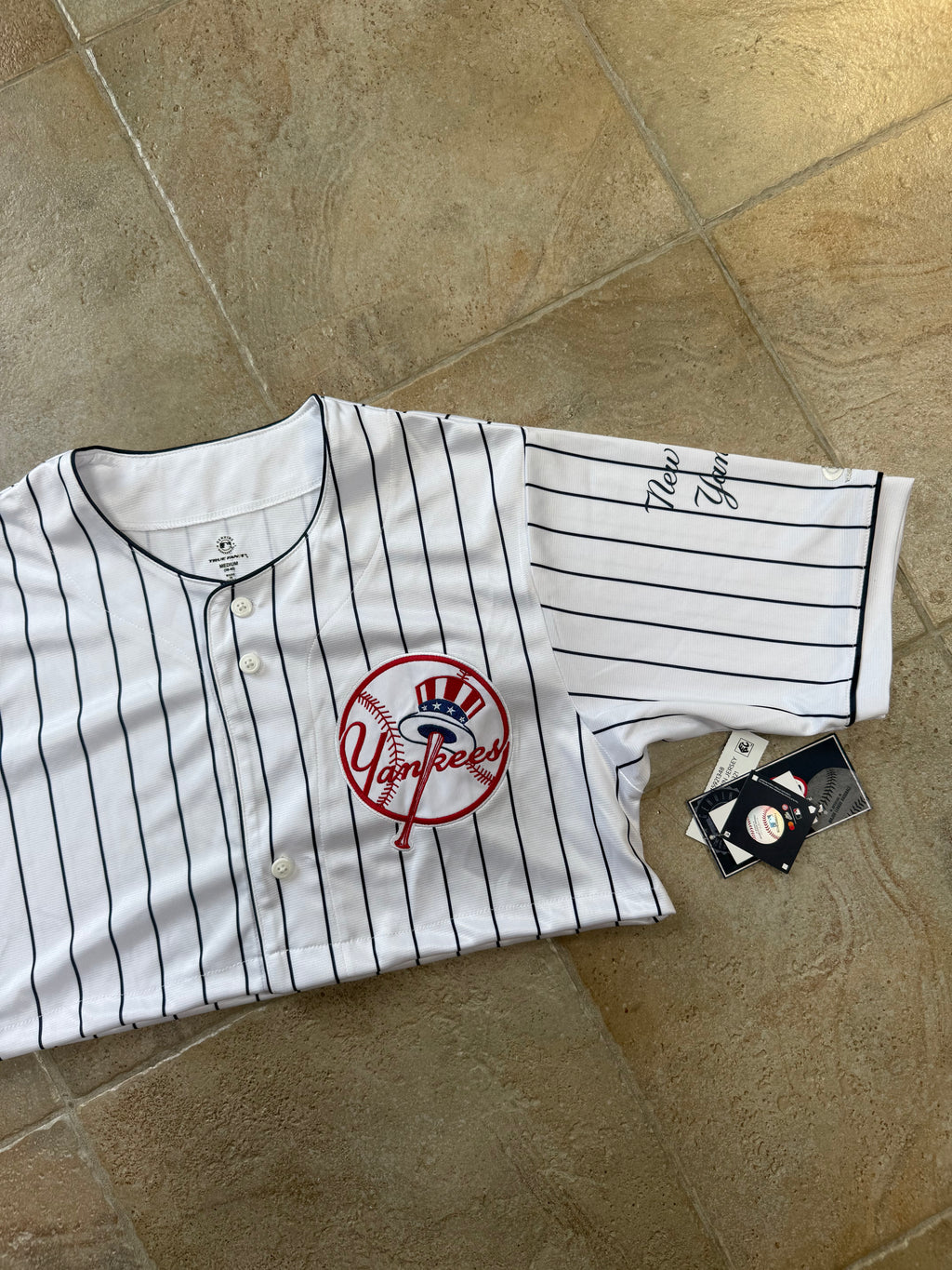 New York Yankees Cropped Jersey