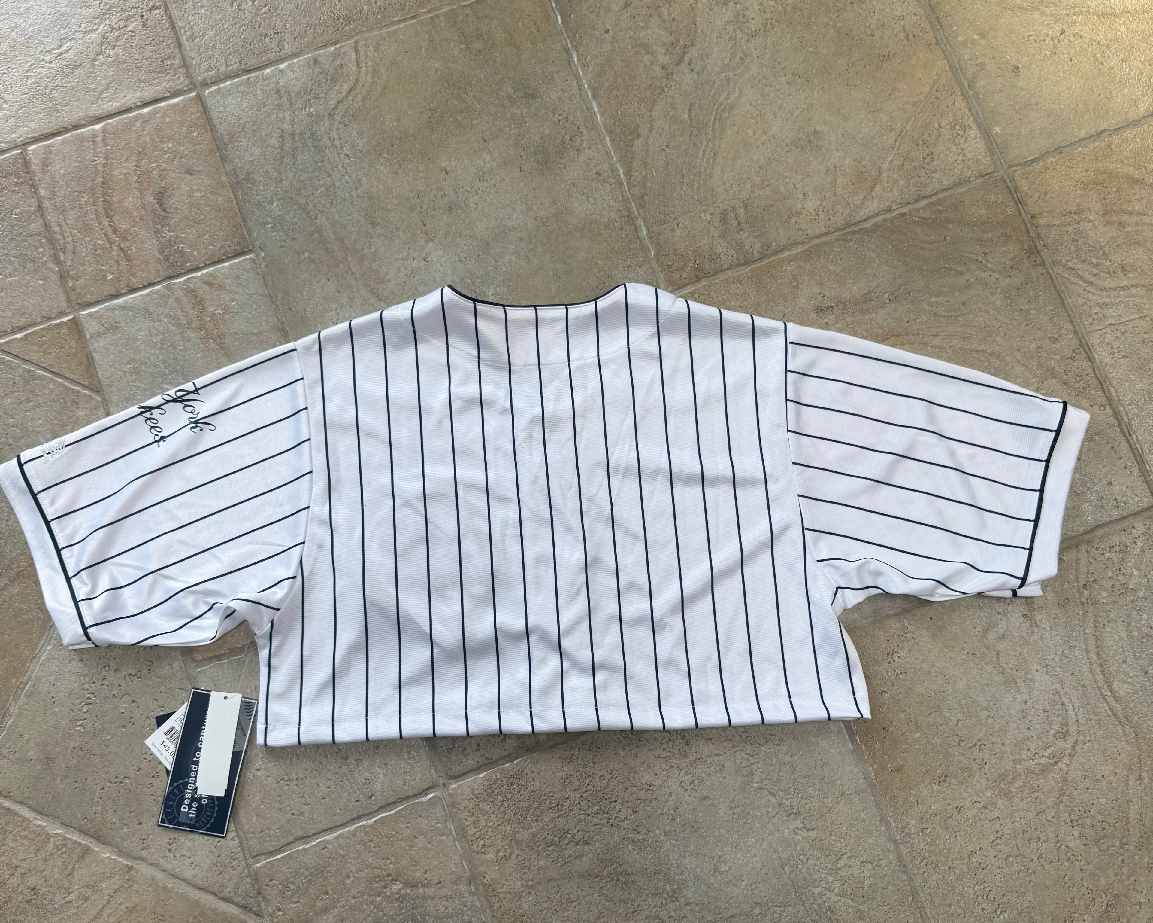 New York Yankees Cropped Jersey